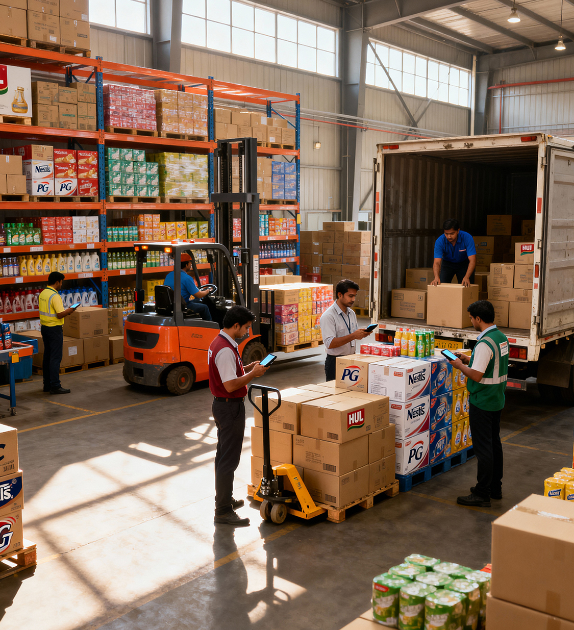 Nakoda Traders our mission - reliable FMCG distribution