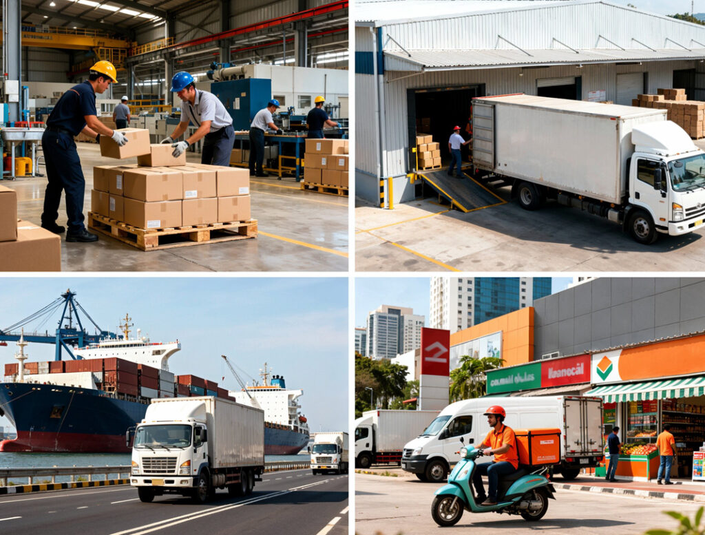 Supply chain management services by Nakoda Traders